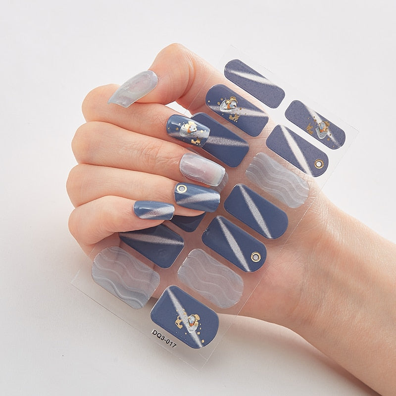 Three Sorts 0f Nail Stickers Self Adhesive Nail Sticker Nails Art Decoration Nail Designs Nails Sticker Designer Full Beauty