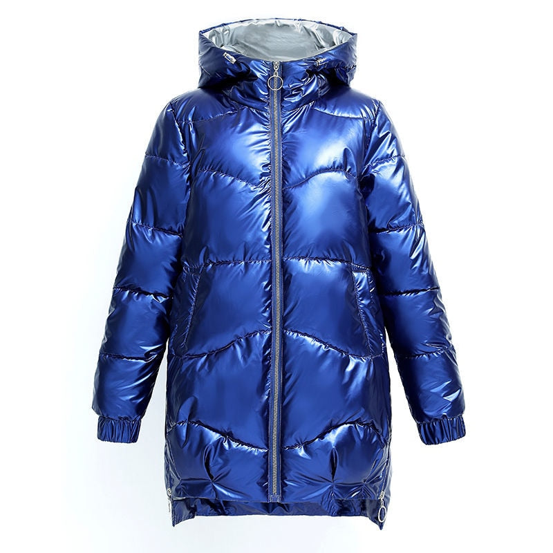 Winter Down jacket Parka For Women Coat Long Hooded Outwear Female Parka Thick Cotton Padded Coats