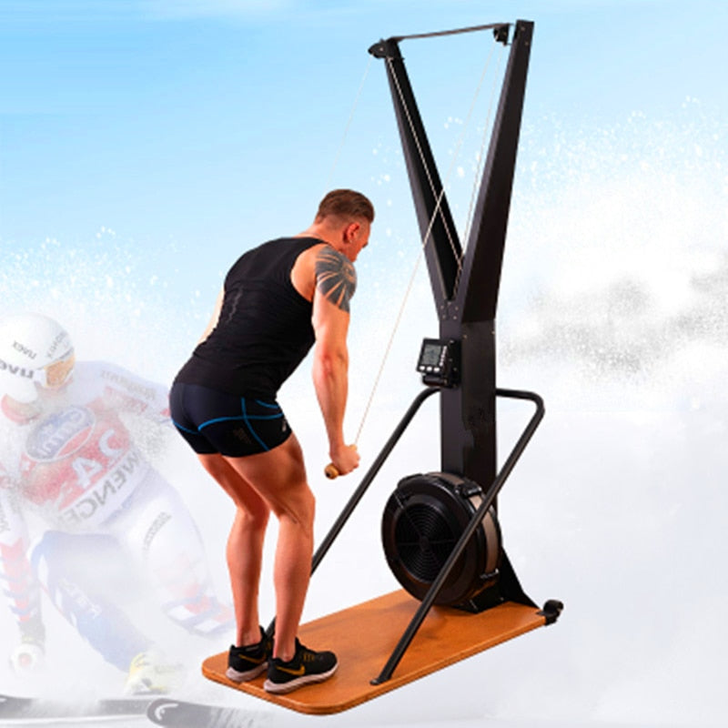 New Gym fitness equipment ski machine rower machine factory sky erg skiing trainer crossfit ski machine rowing machine