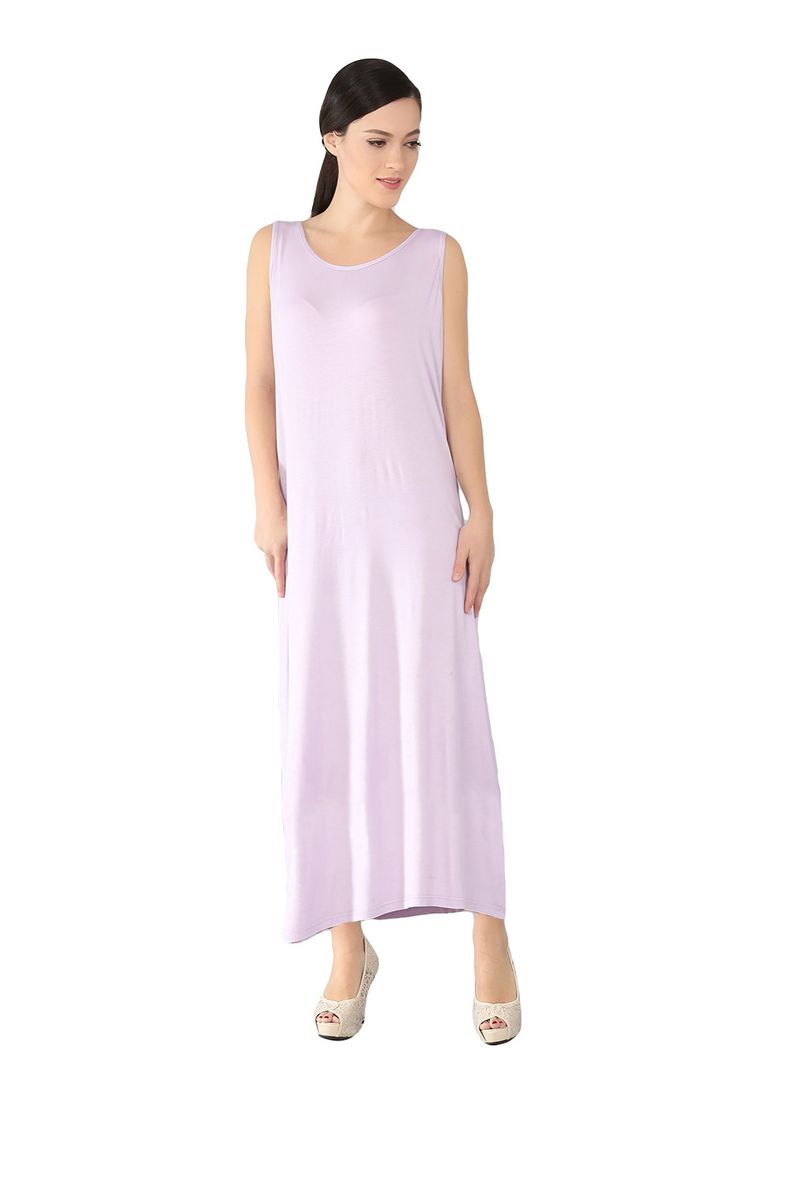 Lingerie Nightdress Women Casual Sleepwear Long Nightgown Nightie Sleeveless Summer Loose Home Dress