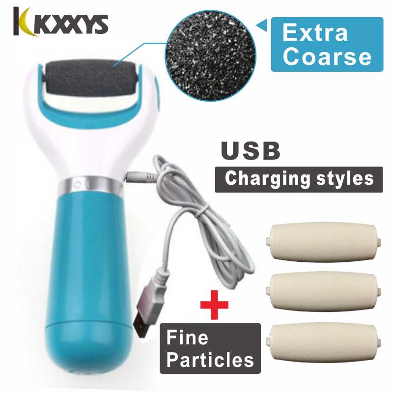 Electric Foot Grinder Heel File Grinding Exfoliator Pedicure Machine Feet Hard Dead Skin Remove Professional File Care Tool