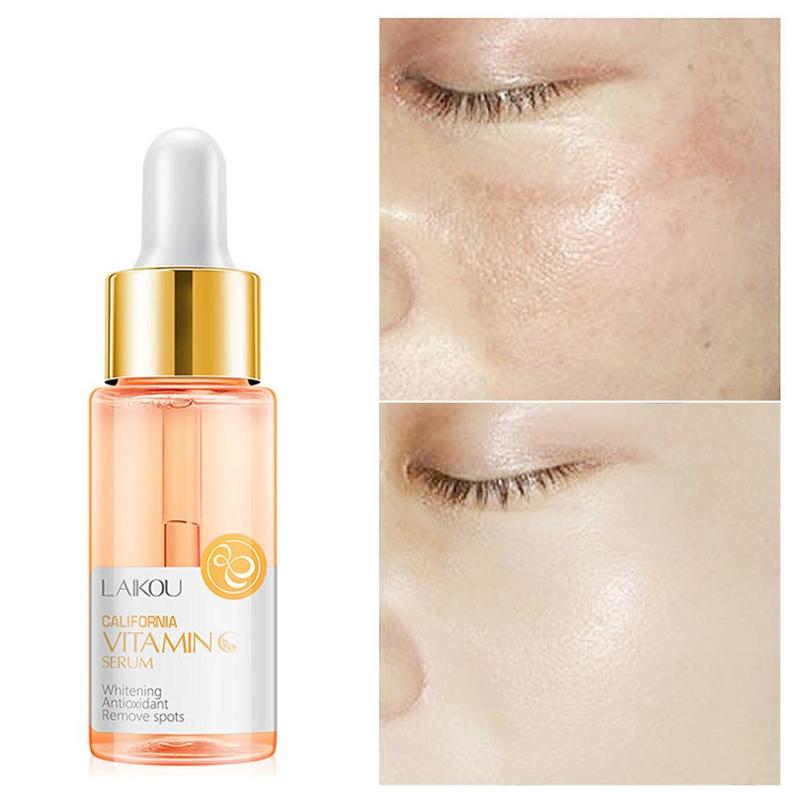 24k Gold Vitamin C Snail Face Serum Hyaluronic Acid Whitening Moisturizing Primer Anti Nourish Skin Care Hot 17ml