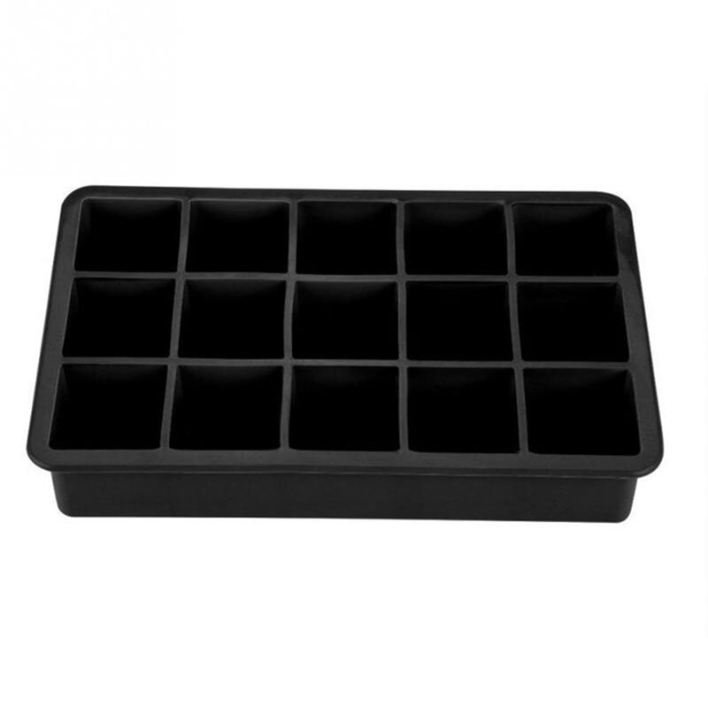 Silicone Ice Tray Ball Maker Form Frozen Mold Ice Cube Popsicle Maker Kitchen Moulds Black