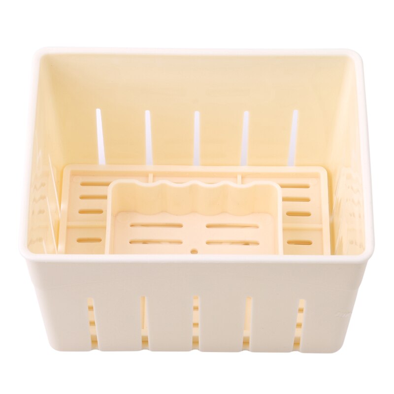 DIY Plastic Tofu Press Mould Homemade Tofu Mold Soybean Curd Tofu Making Mold Kitchen Cooking Tools Set