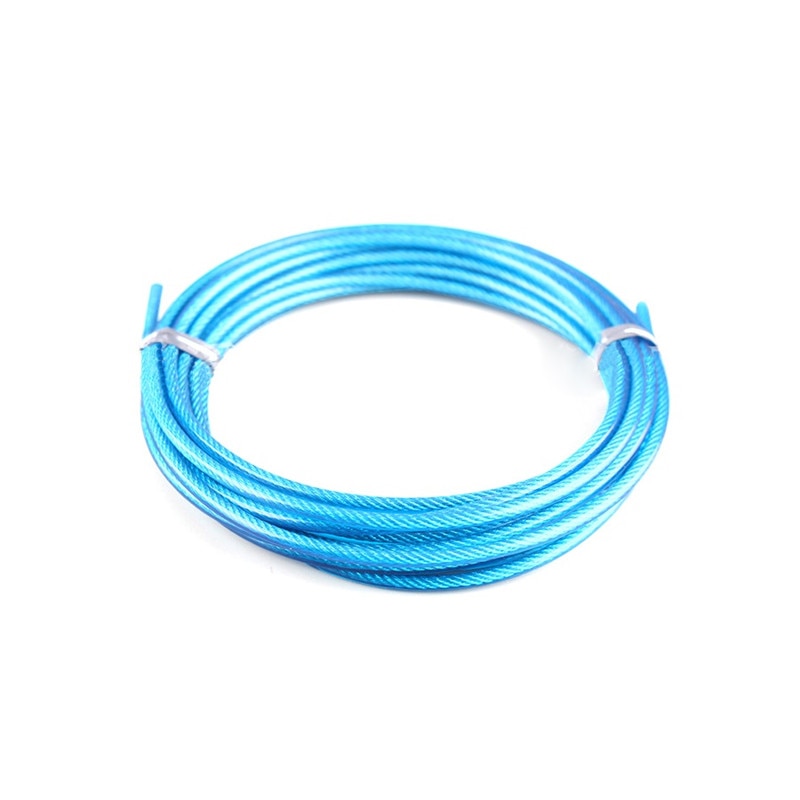 3 m Spare Rope Replaceable Wire Cable Speed Jump Ropes Crossfit Workout Skipping Rope Training Fitness Equipments