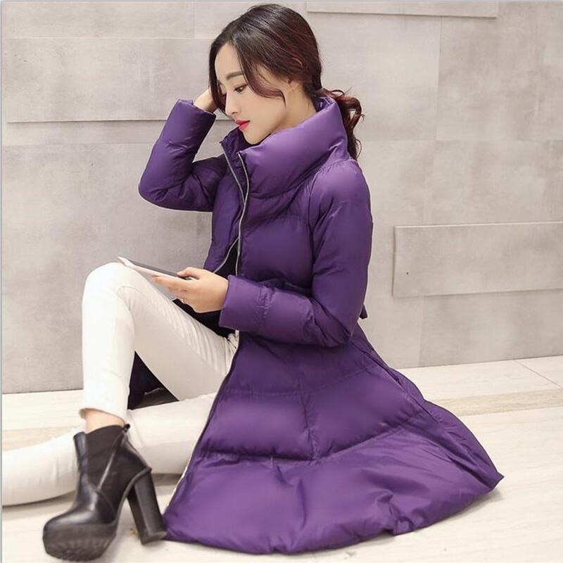 Womens winter coat women warm outwear Padded cotton Jacket coat Womens Clothing High Quality parkas manteau femme R853