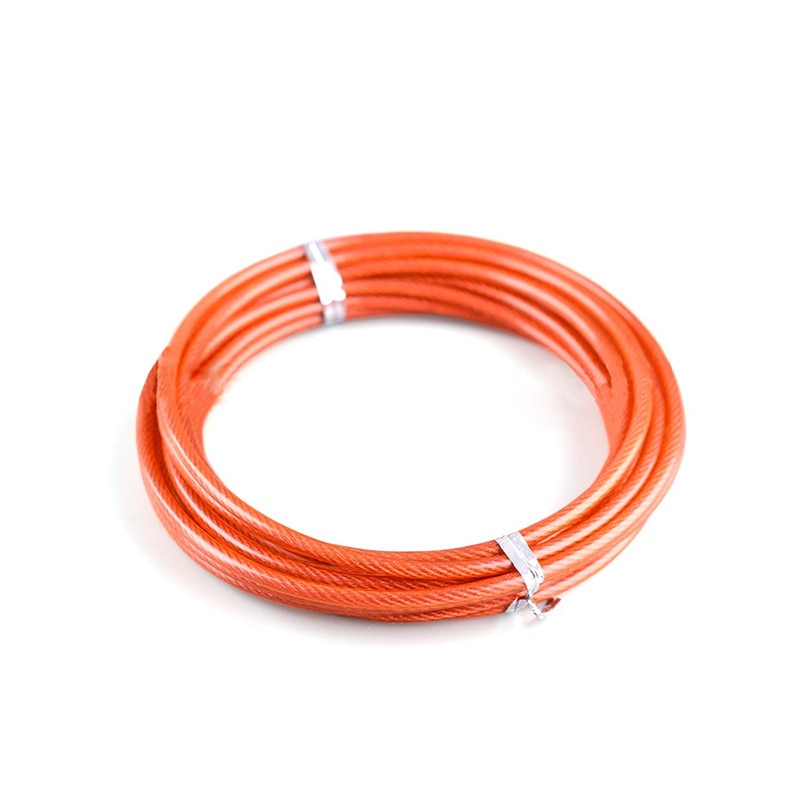 3 m Spare Rope Replaceable Wire Cable Speed Jump Ropes Crossfit Workout Skipping Rope Training Fitness Equipments