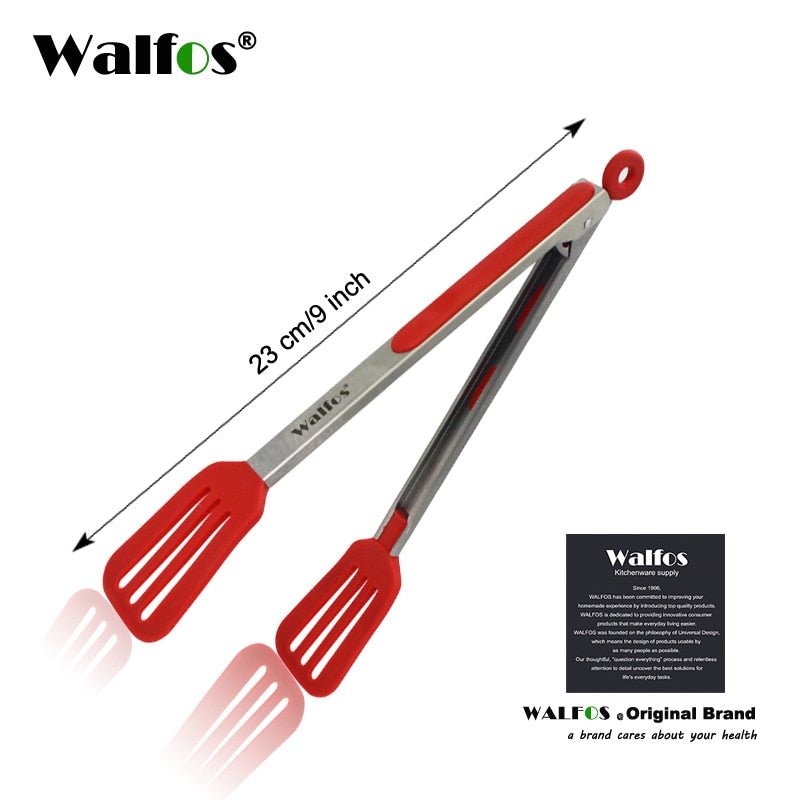 Size S/L Stainless Steel and Silicone Food Tongs for Cooking Kitchen Tongs Kitchen Tools BBQ Clip Salad