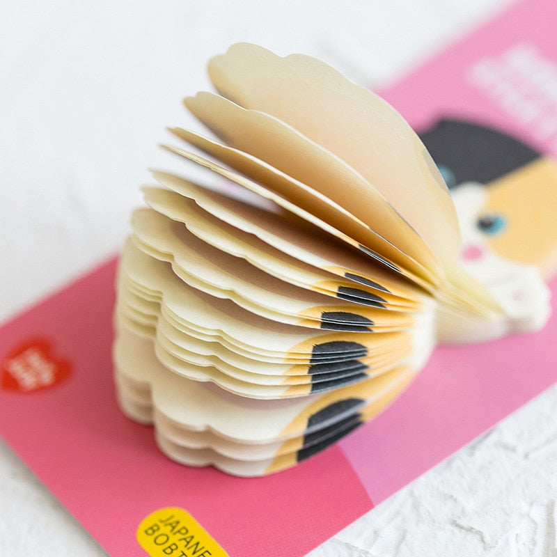 8pcs Cartoon Cat Sticky Memo Post Pad Marker It Note Planner Stickers Cute Stationery Office Accessories School Supplies A6044