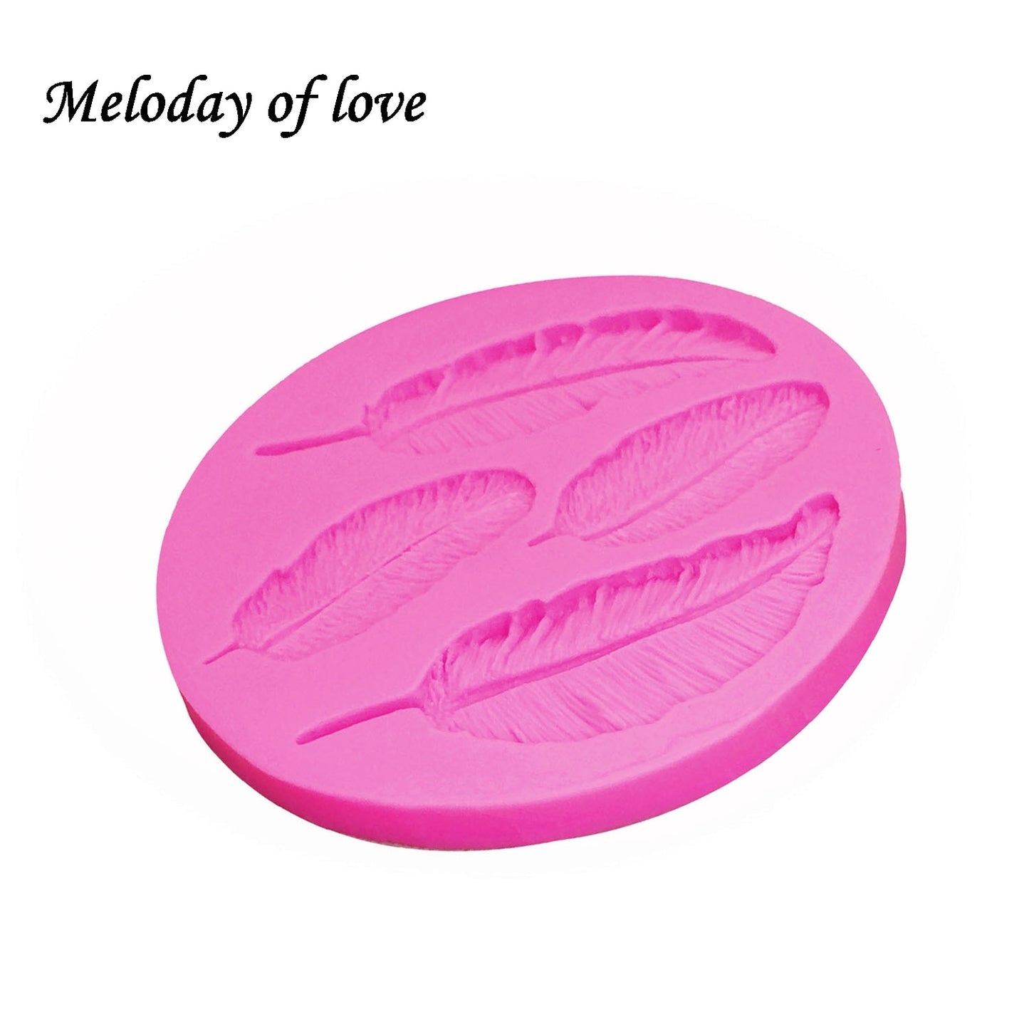 Birds Feathers chocolate DIY fondant cake decorating tools lace border silicone mold kitchen baking utensils T0057