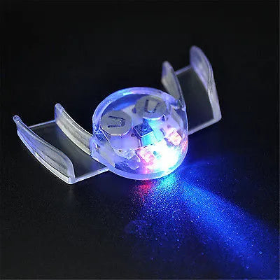 Flashing LED Light Up Mouth Braces Piece Glow Teeth Halloween Party Glow Tooth Light Up Mouthpiece Rave