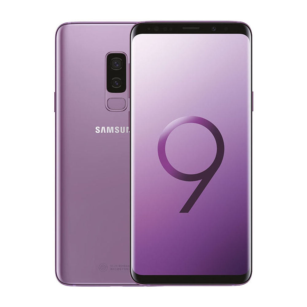 Unlocked Original Samsung Galaxy S9 Plus 6.2"  Inch Octa-Core  1Sim  Mobile Phone 64GB 12MP 3500mAh Qualcomm Smartphone LTE