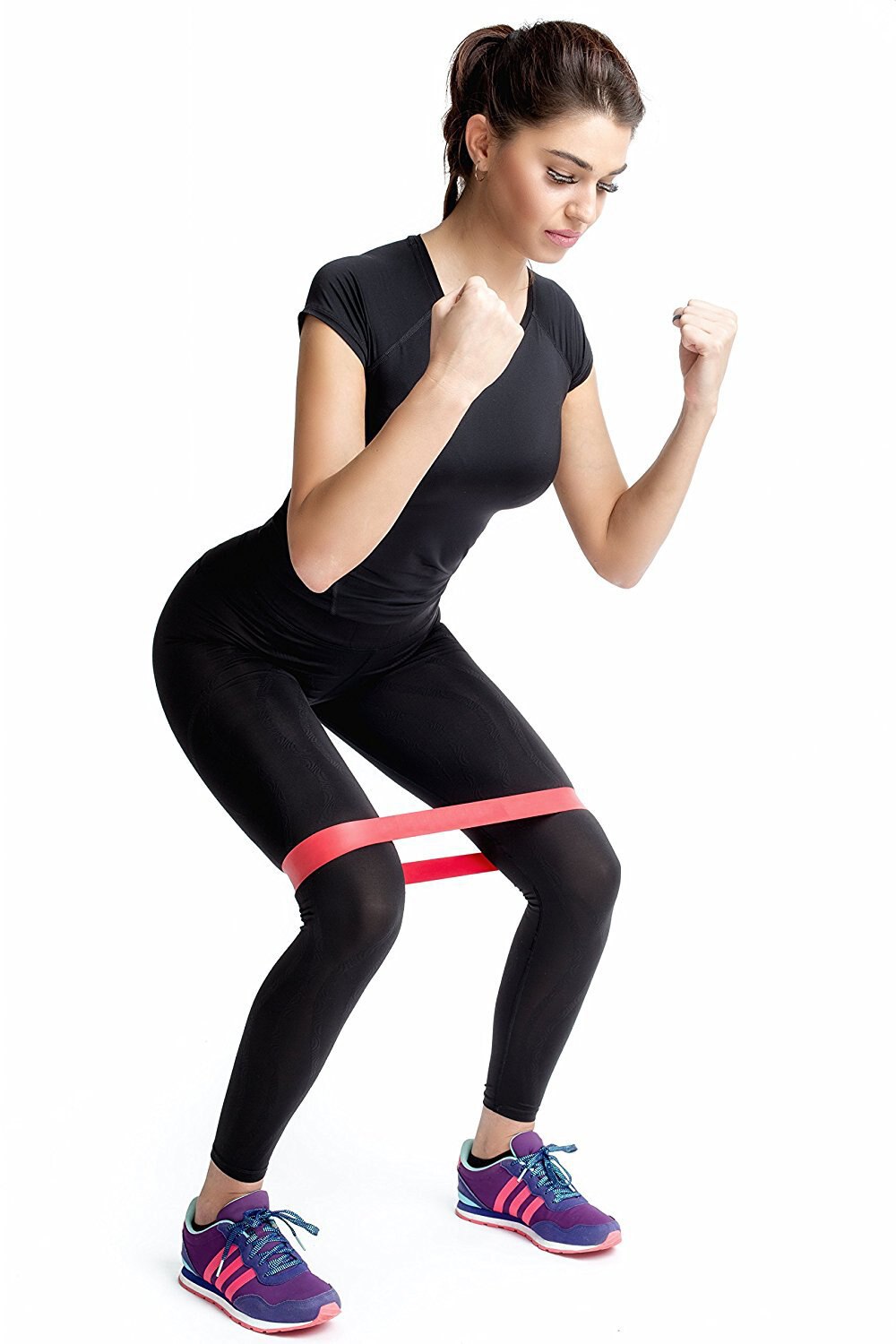 Resistance Band Set 5 Levels Available Latex Gym Leg Strength Training Rubber Loops Bands Fitness CrossFit Equipment