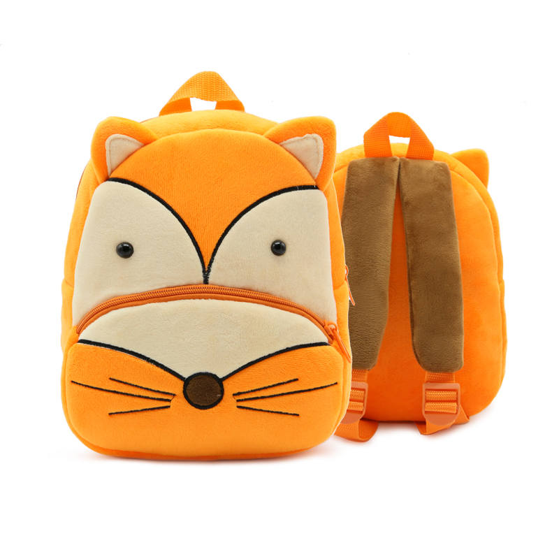 New Kawaii Stuffed Plush Kids Baby Toddler School Bags Backpack Kindergarten Schoolbag for Girls Boys 3D Cartoon Animal Backpack