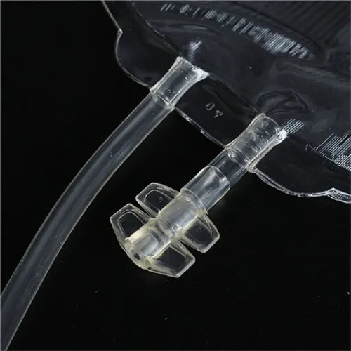 1 PCS Clear Food Grade PVC Material Reusable Blood Energy Drink Bag Halloween Pouch Props Vampire Prop Halloween Supplies