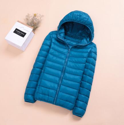 Spring Womens Down Jackets Ultra Light Winter Duck Down Coat Short Hoodie Puffer Jacket Parkas