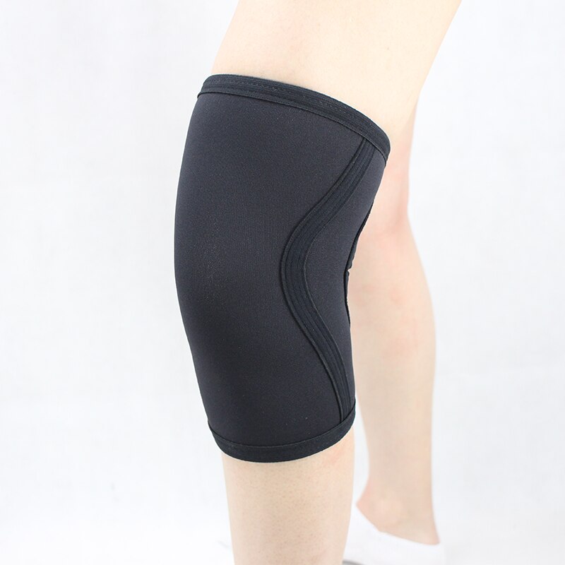 1 Pair Squat Knee Sleeves Pad Support High Performance 7mm Neoprene Best Knee Protector For Weightlifting Powerlifting CrossFit