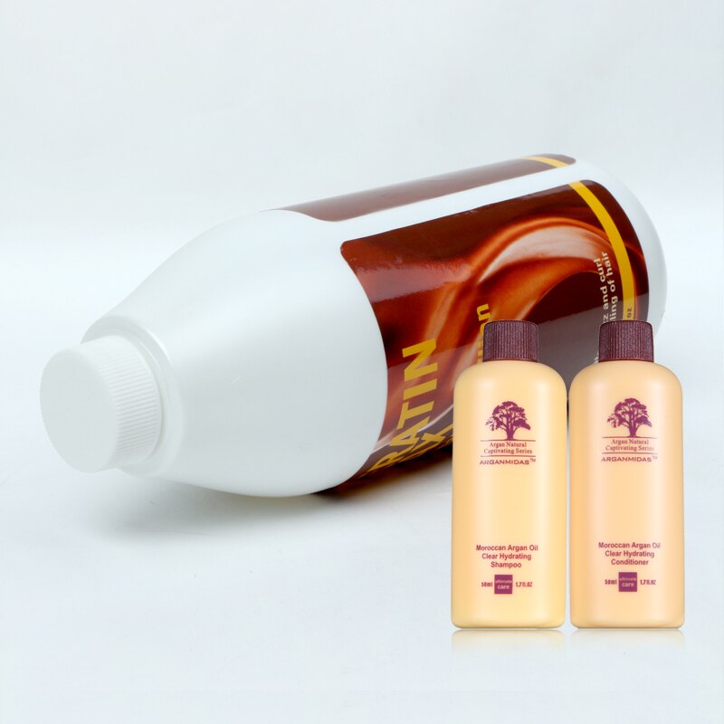 Keratin -1000ml Brazilian Keratin Treatment 5% Make Hair Straight, smooth & shiny