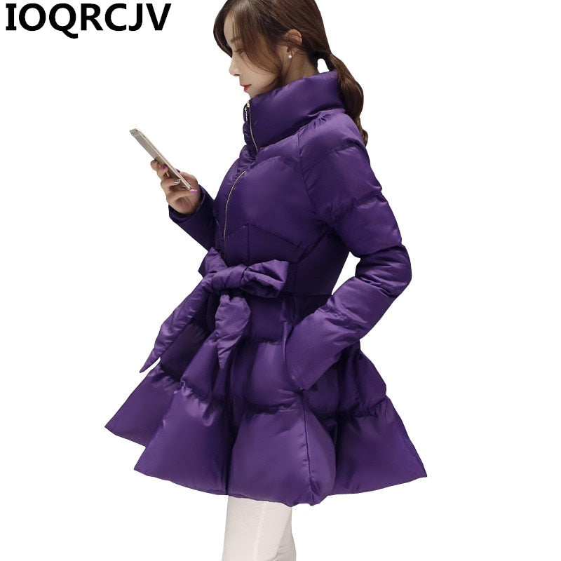 Womens winter coat women warm outwear Padded cotton Jacket coat Womens Clothing High Quality parkas manteau femme R853