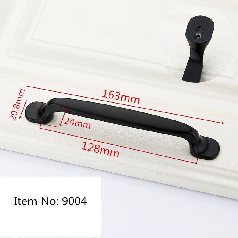 Black Handles for Furniture Cabinet Knobs and Handles Kitchen Handles Drawer Knobs Cabinet Pulls Cupboard Handles Knobs