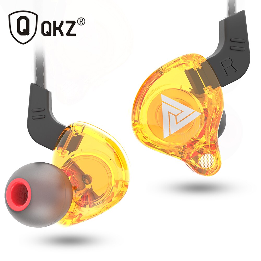 Copper Driver HiFi Sport Headphones In Ear Earphone For Running With Microphone Headset Music Earbuds