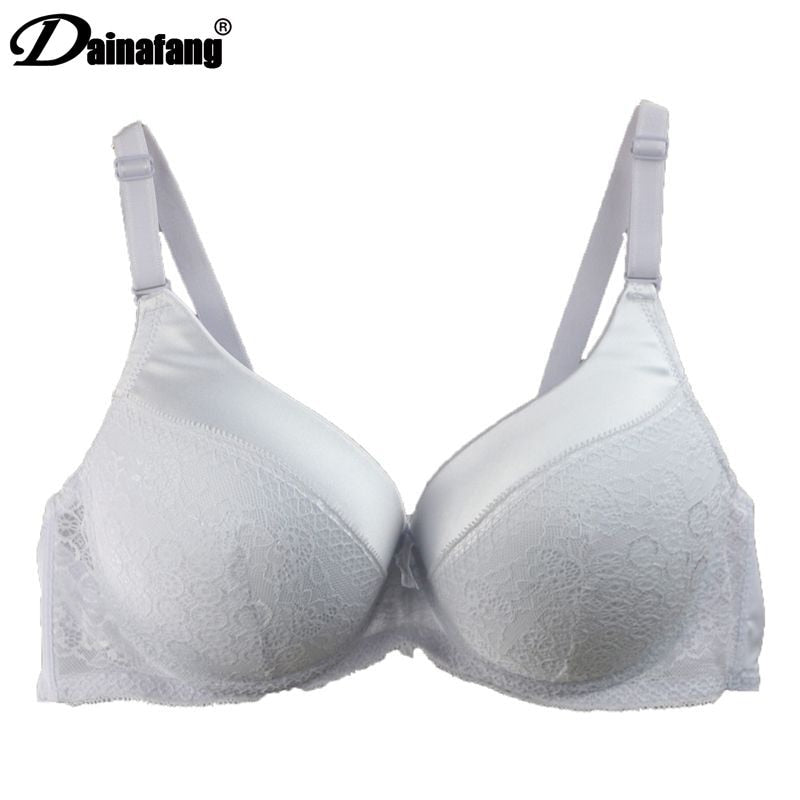 Lingerie Sexy Lace Push Bras For Womens Intimate BCDE Large Embroidery Rich Noble Underwear