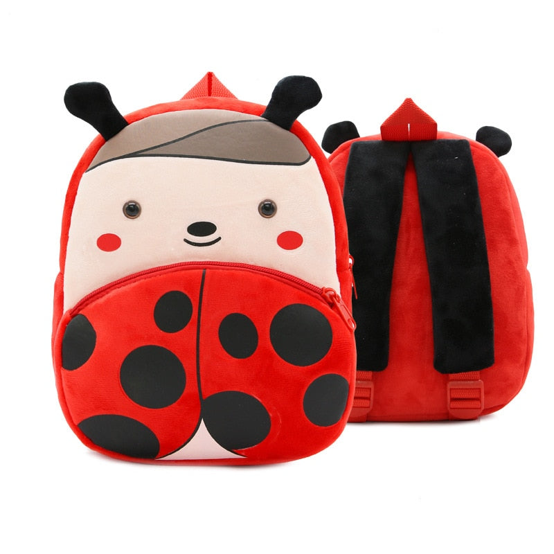 New Kawaii Stuffed Plush Kids Baby Toddler School Bags Backpack Kindergarten Schoolbag for Girls Boys 3D Cartoon Animal Backpack