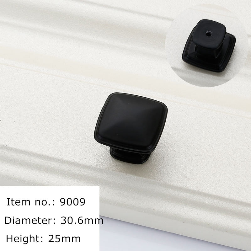 Black Handles for Furniture Cabinet Knobs and Handles Kitchen Handles Drawer Knobs Cabinet Pulls Cupboard Handles Knobs