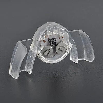 Flashing LED Light Up Mouth Braces Piece Glow Teeth Halloween Party Glow Tooth Light Up Mouthpiece Rave