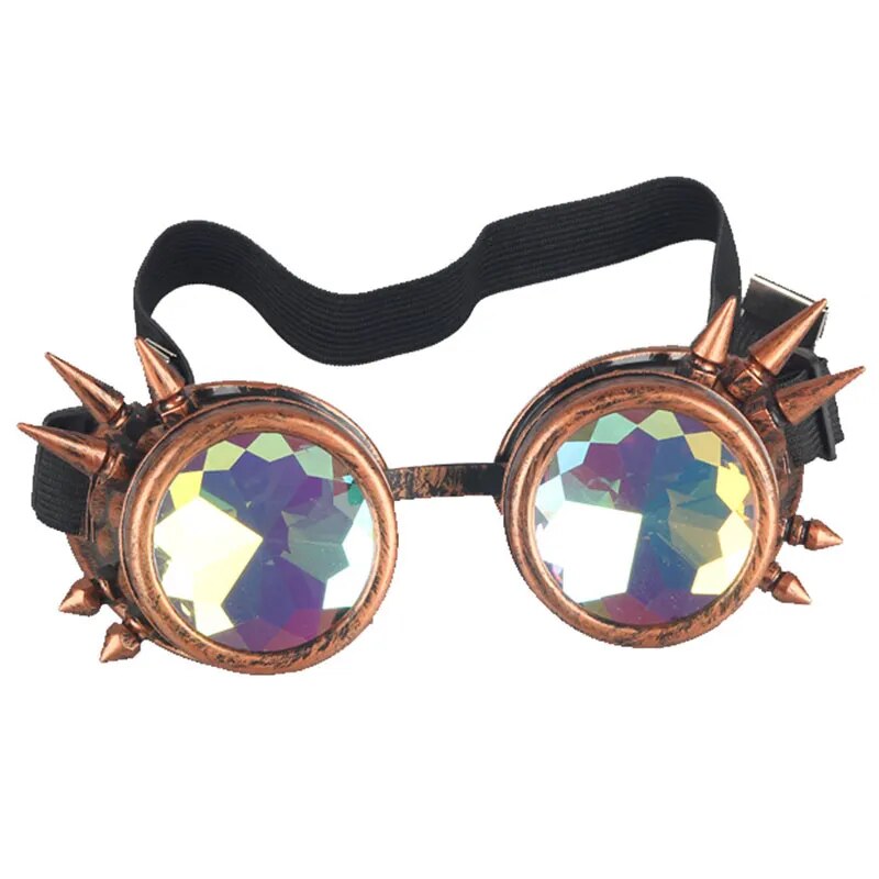 Steampunk Goggles Glasses Retro Welding SteamPunk Gothic Vitoriano Cosplay Goggles Flying LELINTA Eyewear Vintage Halloween