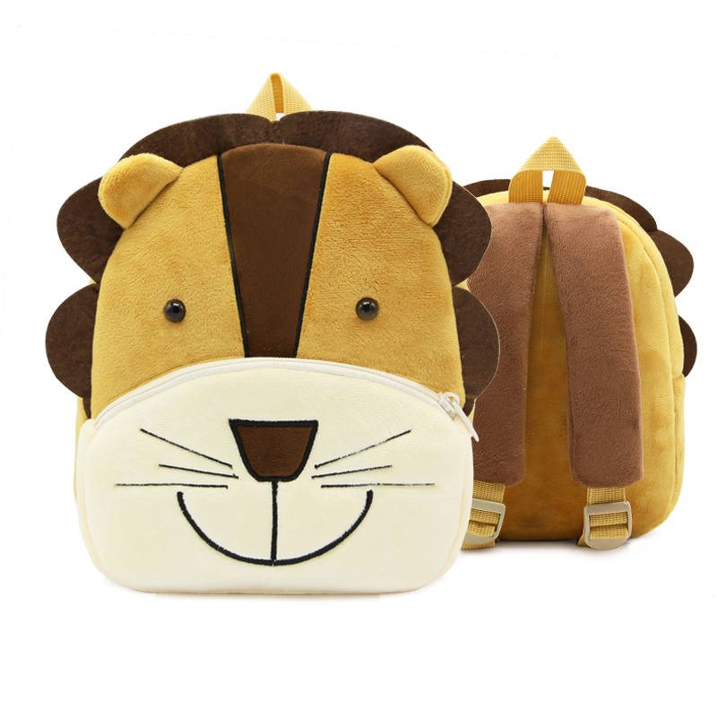 New Kawaii Stuffed Plush Kids Baby Toddler School Bags Backpack Kindergarten Schoolbag for Girls Boys 3D Cartoon Animal Backpack