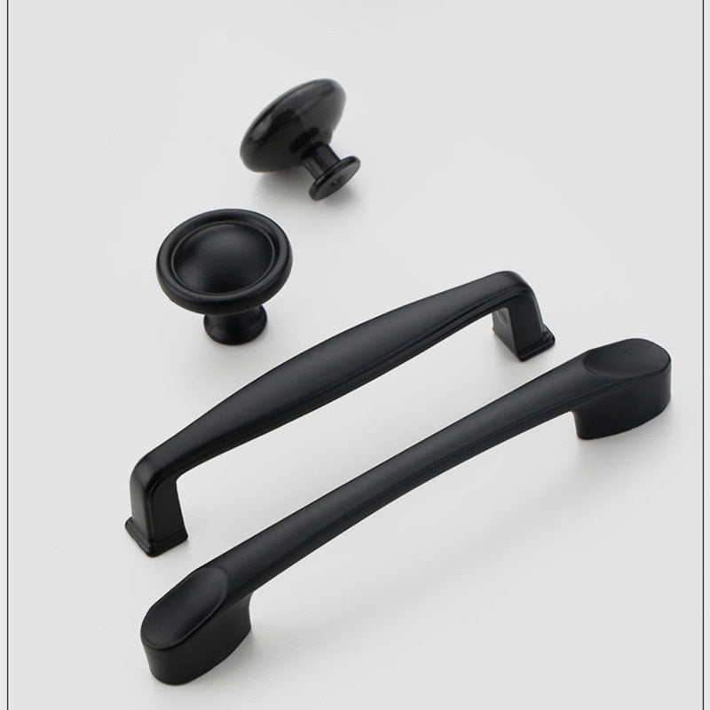 Black Handles for Furniture Cabinet Knobs and Handles Kitchen Handles Drawer Knobs Cabinet Pulls Cupboard Handles Knobs