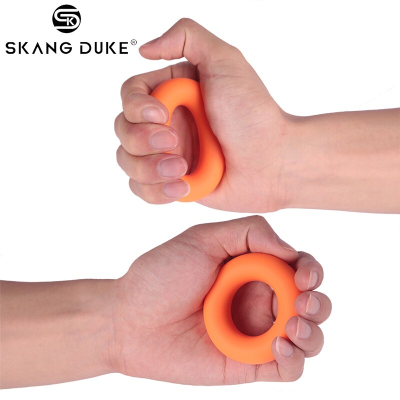 1PC Professional Hand Grip Ring 30-50LB Silicone Finger Force Trainer Gym Crossfit Elastic Finger Strength Exerciser Grips