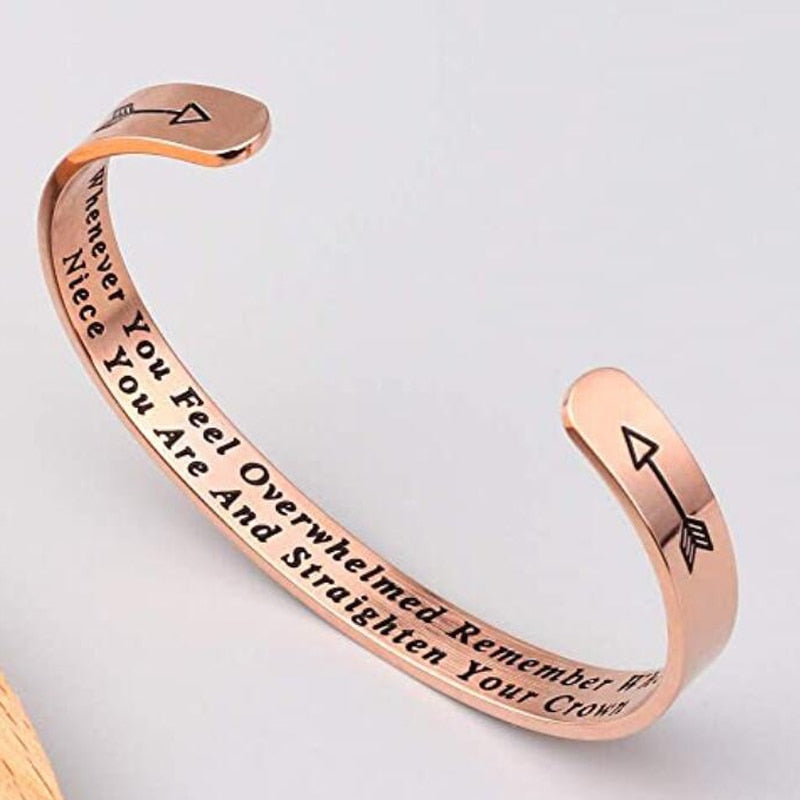 Engraved Inspirational Bangle/Bracelet