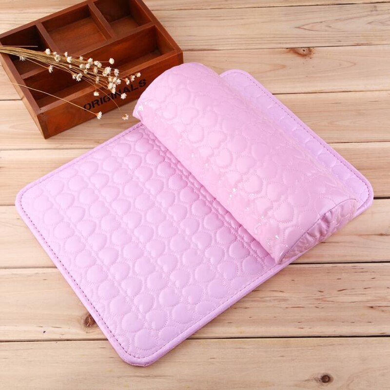 Professional Hand Cushion Holder Soft PU Leather Sponge Arm Rest Nail Pillow Manicure Art Beauty Nail Mat Pad