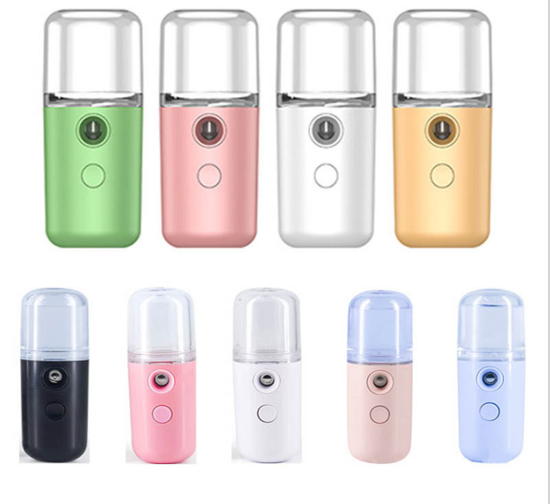 Portable Hydrating Mist Face Sprayer Facial Nebulizer Steamer USB Moisturizing Skin Care Mini 30ml Spray Beauty