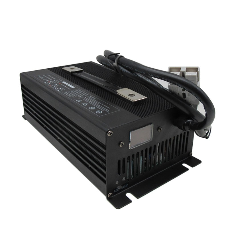 2000W 7S 24V 50A Lithium Fast Charger 29.4V 30A 40A 24 V Golf Cart Forklift Ebike RV Boat Li-ion Battery Charger 110V / 220V