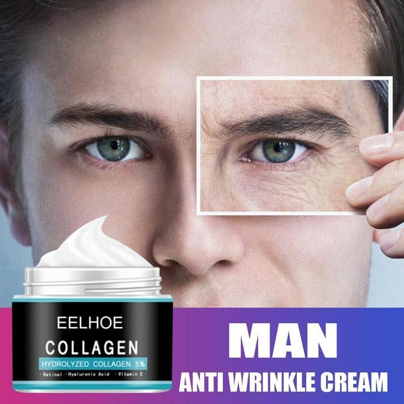 Men Anti Aging Face Cream Men Skin Care Deep Hydrating Moisturizing Oil-control Whitening Anti Face Cream