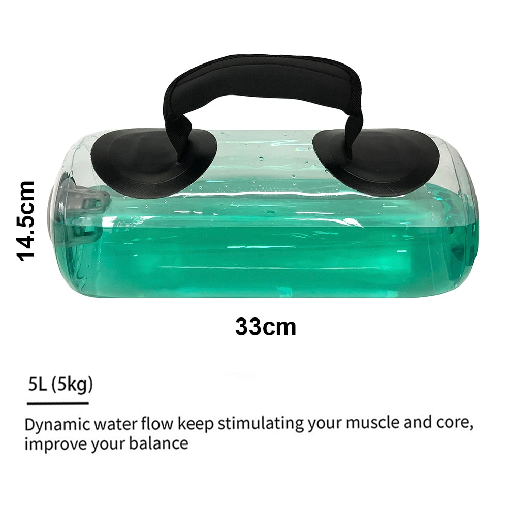 5/15/25/35KG Sports Weightlifting Aqua Bags Home Fitness Water Bag Gym Supply Crossfit Heavy Duty