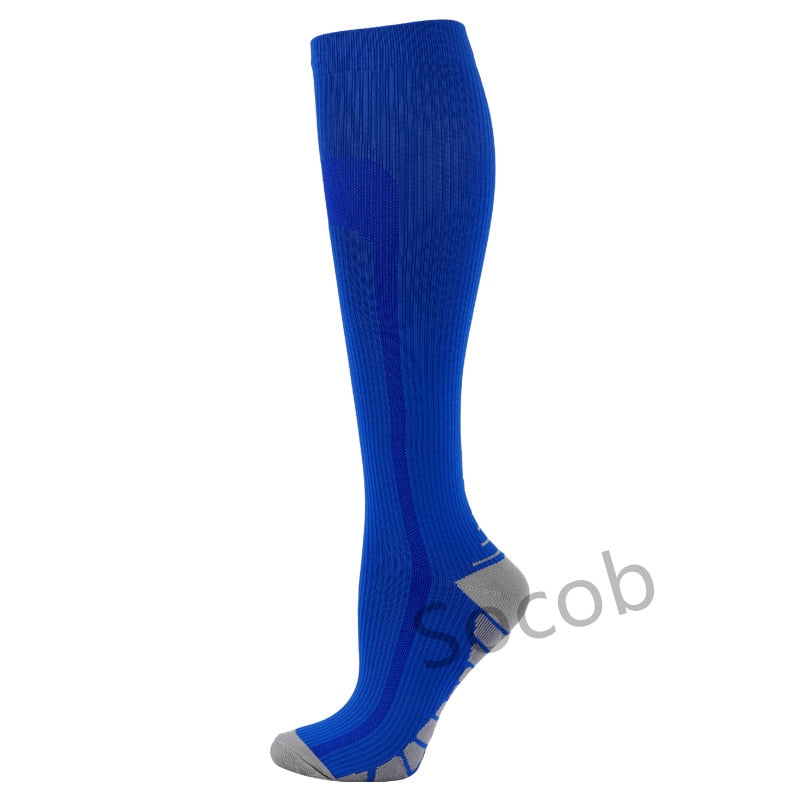 Compression Socks Football Socks Running Outdoor Sports  Crossfit Flight Travel Nurses Men WomenCompression Stockings