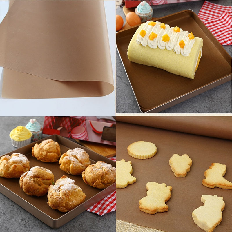 Kitchen Accessories Silicone Baking Mats Sheet Pizza Dough Non-Stick Maker Holder Pastry Cooking Tools Utensils Kitchen Gadgets