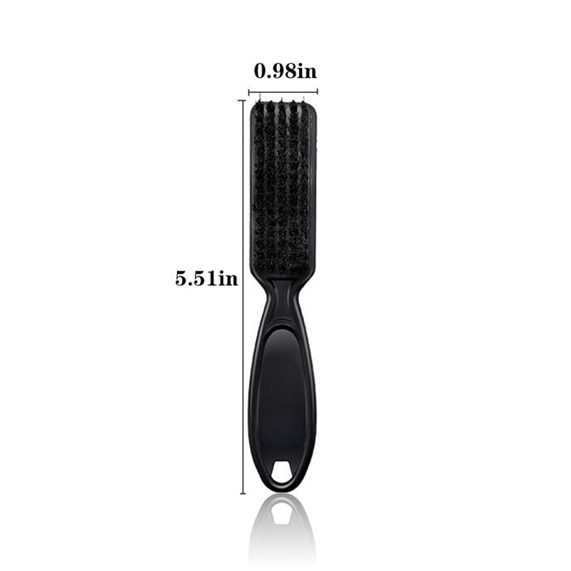 Plastic Handle Hairdressing Soft Hair Cleaning Brush Barber Neck Duster Broken Hair Remove Comb Hair Styling Tools Comb