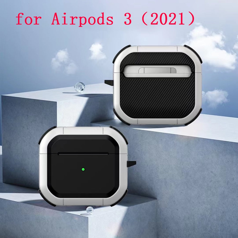 Shockproof Cover for Airpods Pro 3 2021 Case Silicone Anti-fall Coque for Apple AirPods Air Pods Pro 2 Earphone Case Accessories