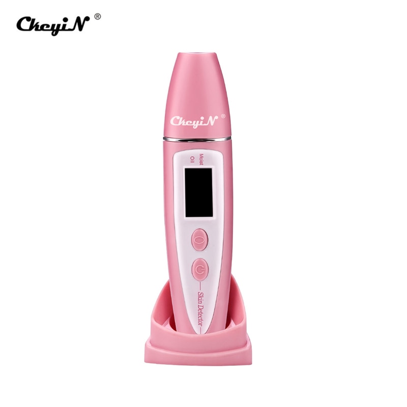 Precise Detector LCD Digital Skin Oil Moisture Tester for Face Skin Care with Bio-technology Sensor Lady Beauty Tool Spa Monitor