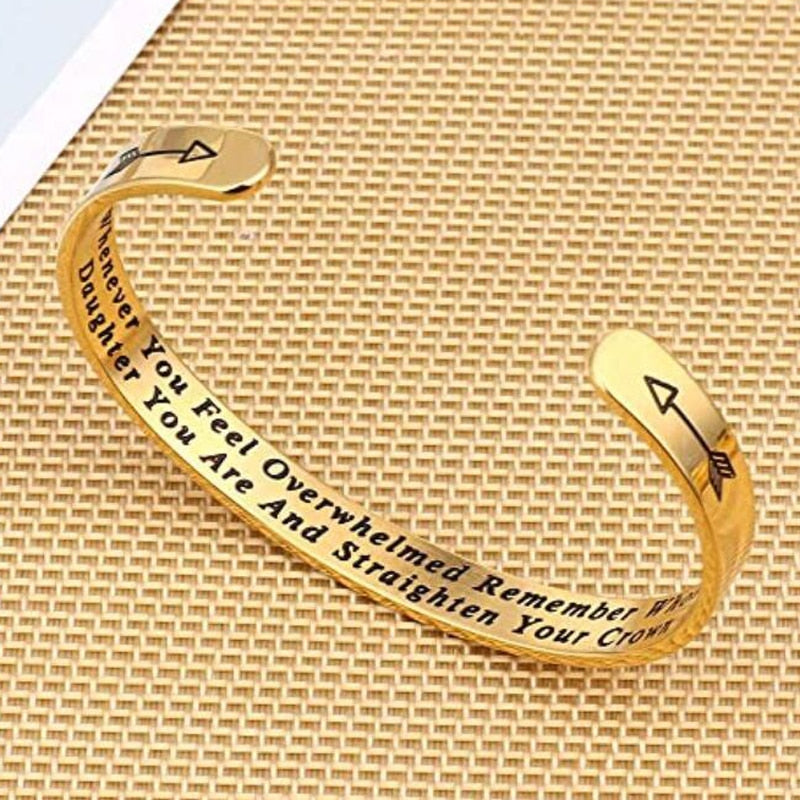 Engraved Inspirational Bangle/Bracelet