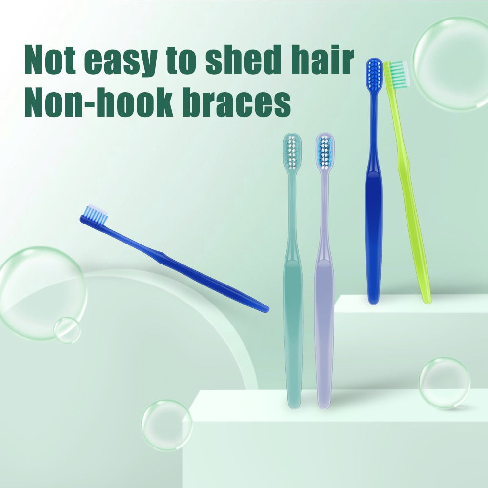 New Arrival Y-Kelin U-Shaped Orthodontic Toothbrush Soft Bristle Orthodontia Teeth Brush Brace Small Head