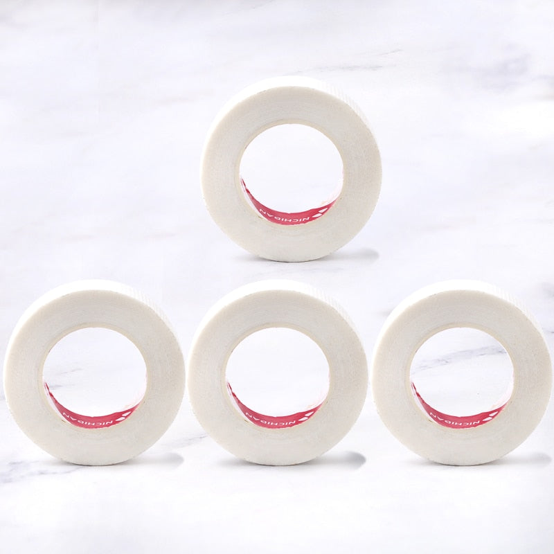 New breathable easy to tear Medical Tape/White Silk Paper Under Patches Eyelash Extension Supply Eyelash Extension Tape