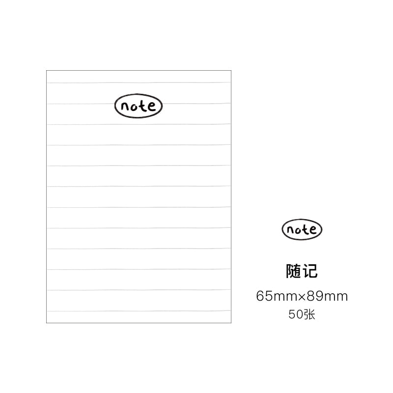 Yoofun 50 Sheets Daily Schedule Memo Pads To Do List Weekly Planner Non-Sticky Notes Schedule Office School Supplies Stationery