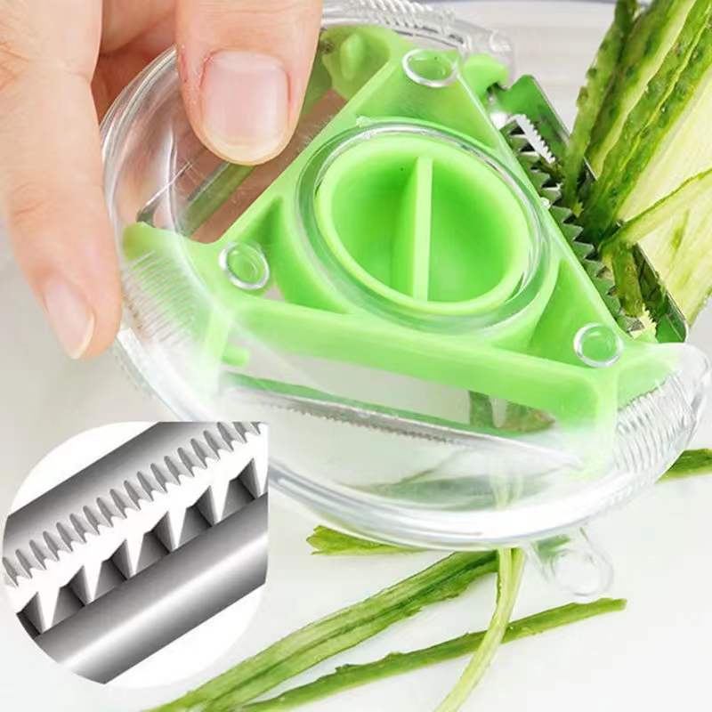 Magic Trio Peeler Slicer Shredder Peeler Julienne Cutter Multi Stainless Steel Blade Grater Zesters Kitchen accessories