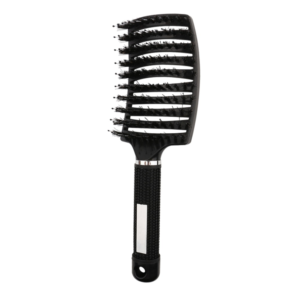 Hair Scalp Massage Comb Hair Brush Women Wet Dry Curly Ultra Detangler Hairbrush Bristle Nylon Salon Hair Styling Tools Dropship